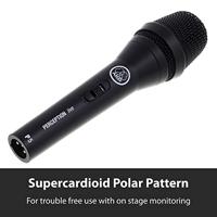 AKG P5S Zangmicrofoon Hand Zendmethode:Kabelgebonden XLR Kabelgebonden - thumbnail