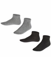 FALKE 2-paar Happy Kinder sneakersokken - Katoenen enkelsokken - thumbnail