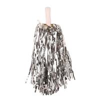 Pompom zilver stick - thumbnail