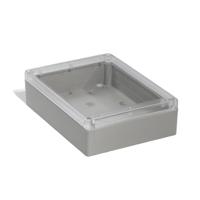 Hammond Electronics RP1455C Universele behuizing 220 x 165 x 60 ABS Lichtgrijs 1 stuk(s) - thumbnail