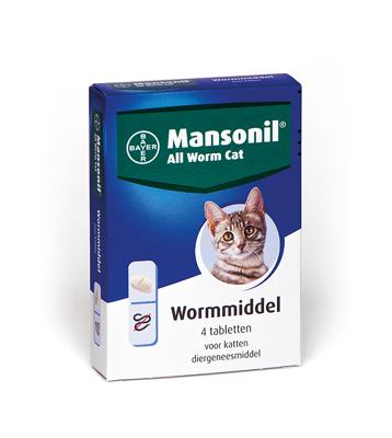 Mansonil All Worm Cat Tabletten Mansonil All Worm Cat Tabletten