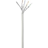 Renkforce RF-5047510 RJ45 Netwerkkabel, patchkabel CAT 6A S/FTP 0.25 m Grijs Snagless, Vlambestendig 1 stuk(s) - thumbnail