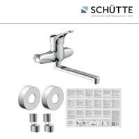 Schutte ATTICA ééngreepsmengkraan keuken | wandmontage | chroom
 22600 - thumbnail