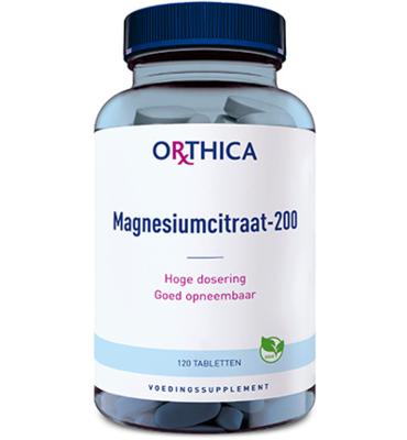 Orthica Magnesium citraat 200 120 Tabletten