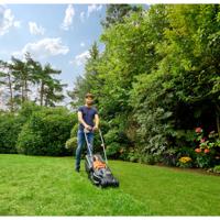 Black & Decker BEMW351-QS Grasmaaier Elektrisch Instelbare maaihoogte 1000 W Snijbreedte max. 32 cm - thumbnail