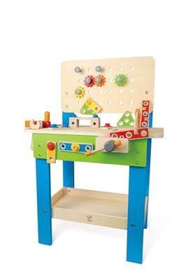 Hape houten werkbank - thumbnail