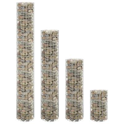 VidaXL Gabion plantenbakken 4 st rond verhoogd ø30x50/100/150/200 cm VidaXL Gabion plantenbakken 4 st rond verhoogd ø30x50/100/150/200 cm