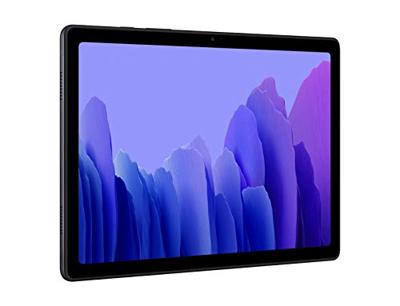Samsung Galaxy Tab A7 tablet, 10,4 inch TFT-display, 32 GB uitbreidbaar, tot 1 TB, RAM 3 GB, batterij 7.040 mAh, WiFi, Android 11, camera aan de achterzijde 8 MP, donkergrijs [Italiaanse versie]