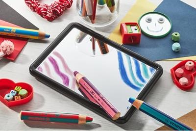 STABILO woody 3in1 duo met puntenslijper, 11dlg.