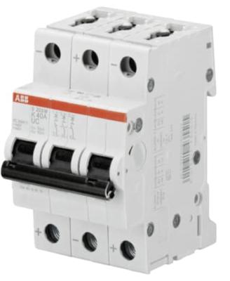 ABB 2CDS273061R0634 S203M-C63UC Zekeringautomaat 3-polig