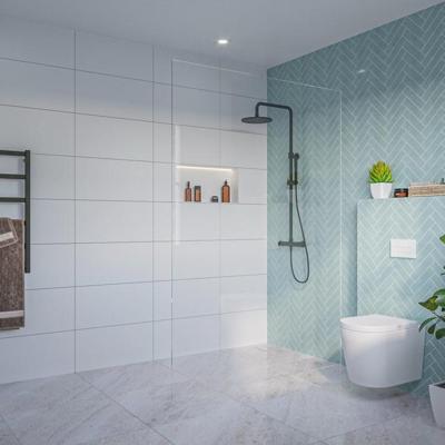 Fortifura Galeria Inloopdouche - helder glas - 140x200cm - 8mm - nano - blind inbouw profiel SW797916 SW1102415 Fortifura Galeria Inloopdouche - helder glas - 140x200cm - 8mm - nano - blind inbouw profiel SW797916 SW1102415