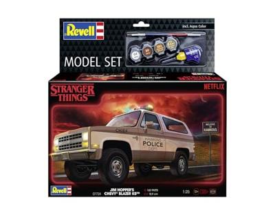 Revell 1/25 Stranger Things Jim Hopper's Chevy Blazer K5™ (67724) Revell 1/25 Stranger Things Jim Hopper's Chevy Blazer K5™ (67724)