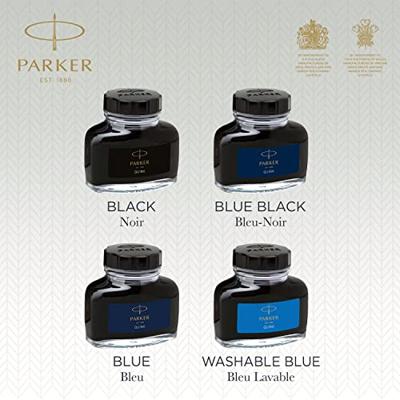 Vulpeninkt Parker Quink blauw/zwart permanent 57ml Vulpeninkt Parker Quink blauw/zwart permanent 57ml