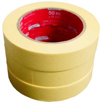 Werkzeyt Schilderstape 25Mm X 5M 3St - B22299 Werkzeyt Schilderstape 25Mm X 5M 3St - B22299