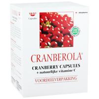 Cranberola Cranberry capsules 180 Vegetarische capsules - thumbnail