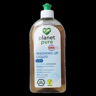 Planet Pure Afwasmiddel 0% zero 500 Milliliter