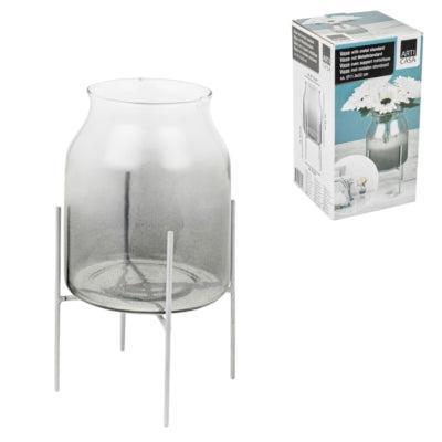 Vaas op standaard 22 cm | 8 stuks