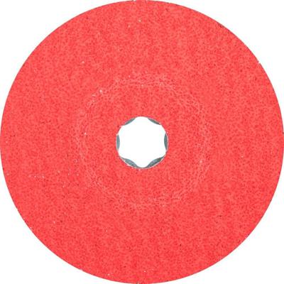 PFERD TOOLS 64193102 Combiclick keramische korrel fiberschijf Ø 125 mm Co-Cool 24 voor roestvrij staal Diameter 125 mm PFERD TOOLS 64193102 Combiclick keramische korrel fiberschijf Ø 125 mm Co-Cool 24 voor roestvrij staal Diameter 125 mm