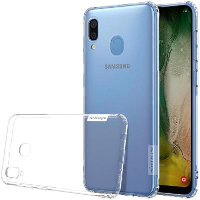 NILLKIN natuur TPU transparante zachte Case voor de Galaxy A30 (wit)