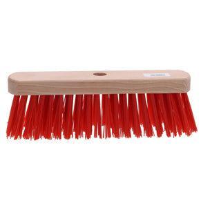 Schuurborstel met PVC haren, uit ongelakt hout, 29 cm