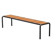 Houe Avanti tuinbank Large Black Essenhout - thumbnail