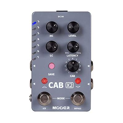 Mooer Cab X2 Stereo Cabinet Simulator effectpedaal