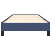 Bedframe zonder matras 80x200 cm stof blauw - thumbnail