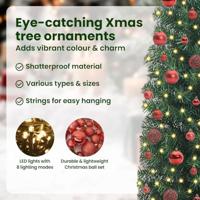 VidaXL Kunstkerstboom groen 210 cm pvc en staal en kunststof - thumbnail