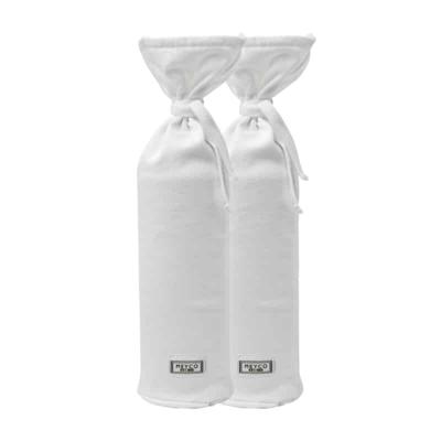 Kruikenzak 2stuks Meyco Basic Jersey Wit