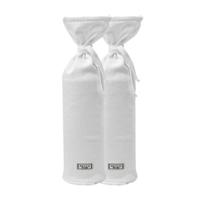 Kruikenzak 2stuks Meyco Basic Jersey Wit - thumbnail