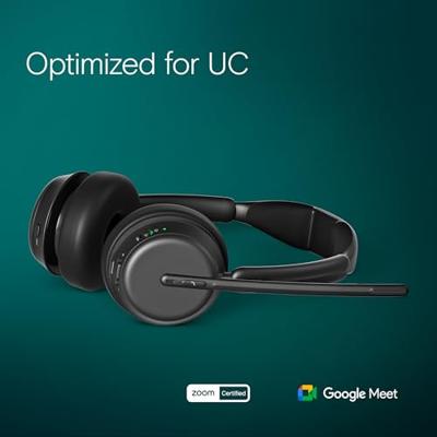EPOS Impact 1061 ANC On Ear headset Bluetooth Stereo Zwart Noise Cancelling Headset, Incl. oplaad- en dockingstation Computer EPOS Impact 1061 ANC On Ear headset Bluetooth Stereo Zwart Noise Cancelling Headset, Incl. oplaad- en dockingstation Computer