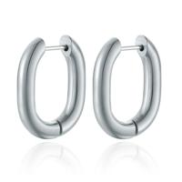 Heren Oorbellen LGT JWLS Geometric shape 2 - Zilver - thumbnail