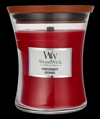 Woodwick Pomegranate Medium Hourglass Candle 0