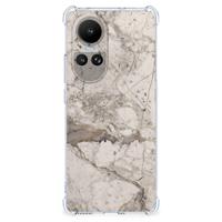 OPPO Reno10 | 10 Pro Anti-Shock Hoesje Marmer Beige - thumbnail