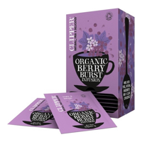 Clipper infusion berry burst bio (6x 25 stuks) - thumbnail