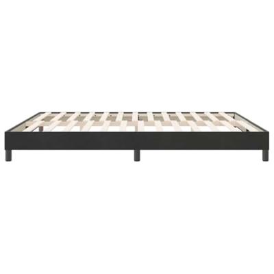 Boxspringbed zonder matras 180x220 cm fluweel zwart