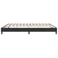 Boxspringbed zonder matras 180x220 cm fluweel zwart - thumbnail