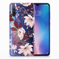 Hoesje maken Xiaomi Mi 9 Watercolor Flowers - thumbnail