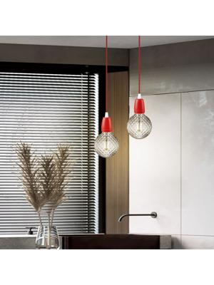 Home sweet home fitting Posh E27 - rood