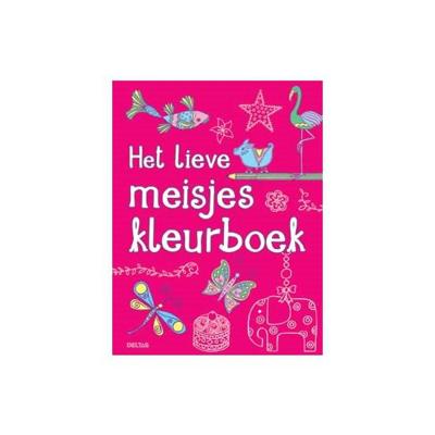 Het lieve meisjes kleurboek