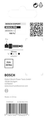 Bosch Accessoires Adapter voor dopsleutelmoffen 1st - 2608551108 - thumbnail