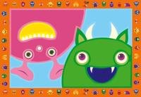 Ravensburger creart silly monsters - thumbnail