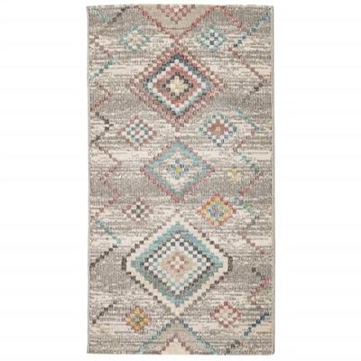 VidaXL Vloerkleed arbizu binnen en buiten vintage stijl 80x150 cm