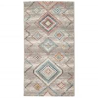 VidaXL Vloerkleed arbizu binnen en buiten vintage stijl 80x150 cm - thumbnail