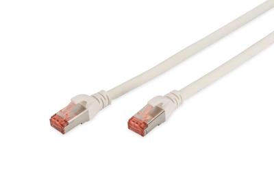 Digitus DK-1644-005/WH RJ45 Netwerkkabel, patchkabel CAT 6 S/FTP 0.50 m Wit Vlambestendig, Folie afscherming, Afscherming gevlochten, Afgeschermd, Digitus DK-1644-005/WH RJ45 Netwerkkabel, patchkabel CAT 6 S/FTP 0.50 m Wit Vlambestendig, Folie afscherming, Afscherming gevlochten, Afgeschermd,