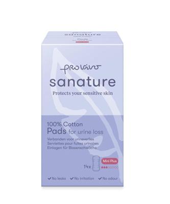 Sanature Pro vivo incontienentieverband katoen mini plus 14 Stuks