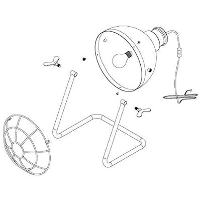 Eglo TafellampTreburley zwart met goud - 43185