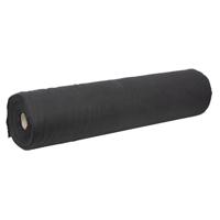 Wentex Dekomolton podiumrok scheurdoek 80cm x 60m 160 g/m² zwart - thumbnail