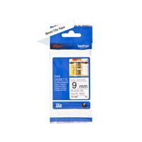 Brother TZe-N221 Labeltape ongelamineerd Kunststof Tapekleur: Wit Tekstkleur: Zwart 9 mm 8 m - thumbnail