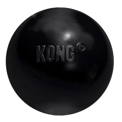 Hond X-treme rubber bal zwart medium Kong Gebr. de Boon - Kong Hond X-treme rubber bal zwart medium Kong Gebr. de Boon - Kong